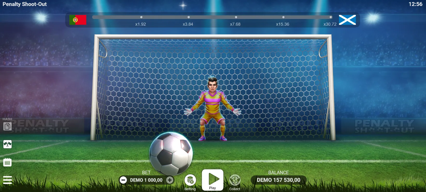 jogar Penalty Shoot Out: Plataformas com Licença SRIJ